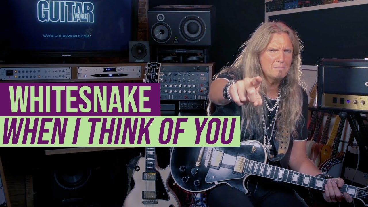 Whitesnake's Joel Hoekstra - How to solo over a ballad - YouTube