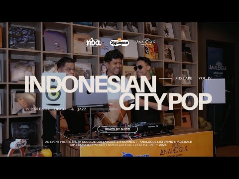 NJOZI - INDONESIAN CITY POP MIXTAPE VOL. 4 (Clear Version) | New & Old Pop Kreatif, Jazz & Disco