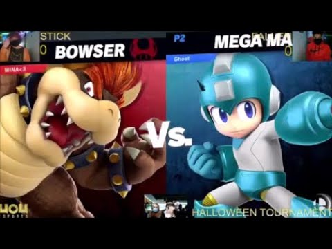 4o4 Monster Smash Halloween Tourney - VA| STiCK (Bowser) vs VA| Fallen (Mega Man) - Losers Quarter