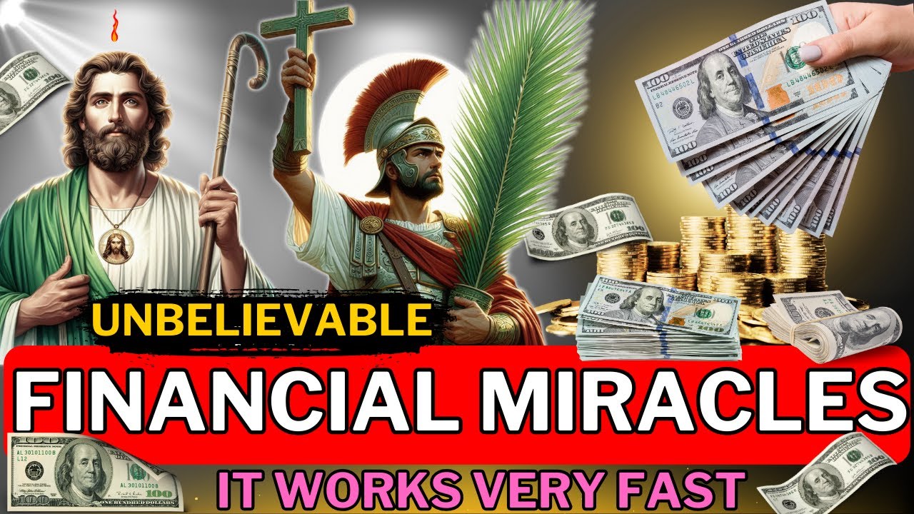 INSTANT FINANCIAL MIRACLES  Await You!  Saint EXPEDITE and Saint JUDE THADDEUS Combined Prayer