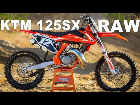 2018 KTM 125SX 2 Stroke RAW - Motocross Action Magazine