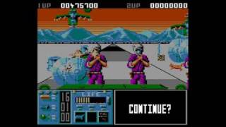 [AMSTRAD GX4000] Operation Thunderbolt - Longplay (Part 3 of 3 ....plus CPC version footage)