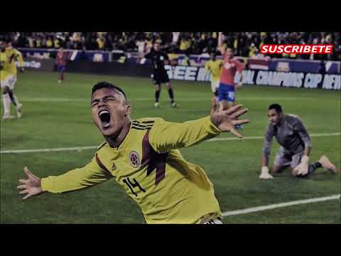 CUCHO HERNANDEZ, GOLES de COLOMBIA 3-1 COSTA RICA en AMISTOSO INTERNACIONAL