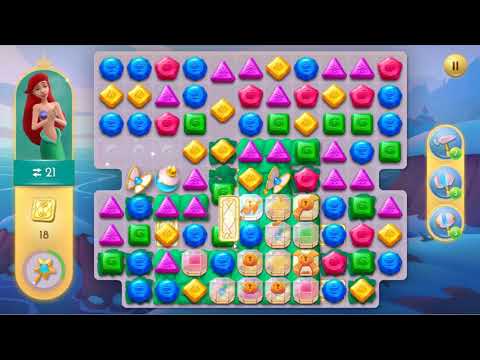 Disney Princess Majestic Quest Level 339 - No Boosters