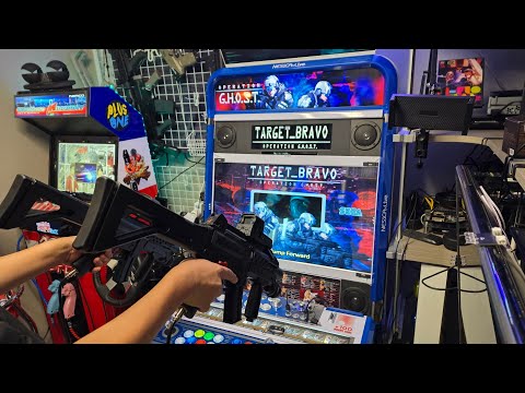 TARGET BRAVO OPERATION GHOST(TeknoParrot) | Ghost Squad Dual Light Gun Test(Gun4IR mod)
