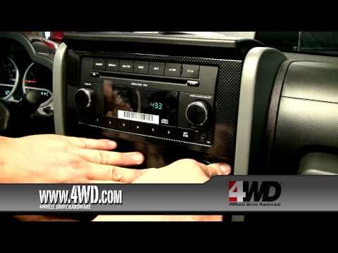 Bestop Dash Panel Overlay - Installation Guide