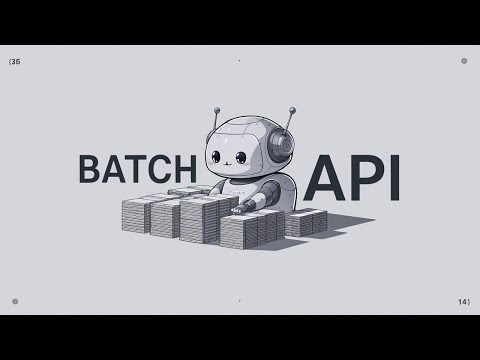 Exploring the new OpenAI Batch API in web and in Python code