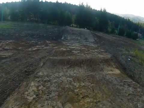 Tomas Slavik - first test of JBC bikepark 4X track