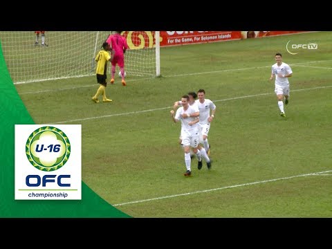 2018 OFC U16 CHAMPIONSHIP - VANUATU v NEW ZEALAND Match Highlights