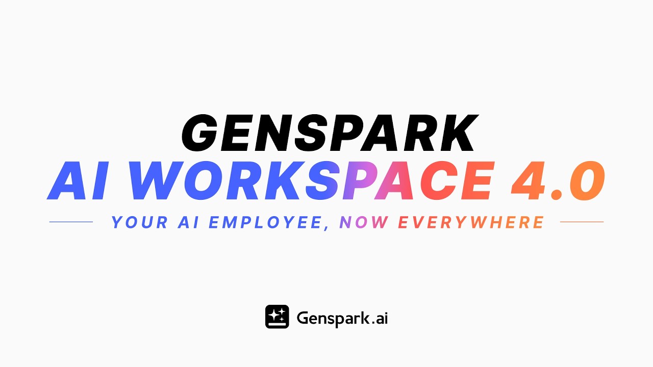 🚀 Introducing Genspark AI Workspace 4.0