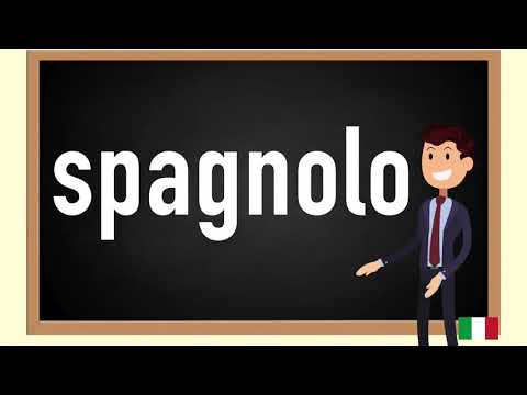 How to pronounce spagnolo in Italian