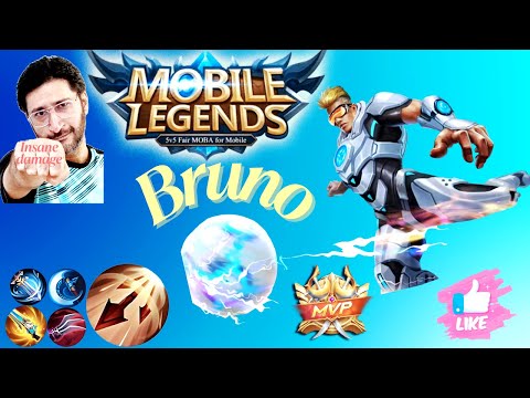 Bruno: From Zero to Hero in the Late Game | Mobile legends bang bang | MLBB
