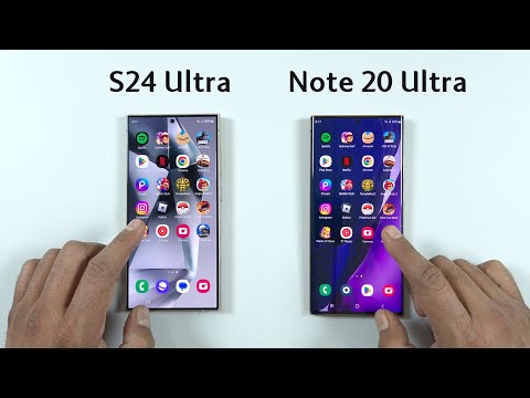 Samsung S24 Ultra vs Note 20 Ultra | SPEED TEST