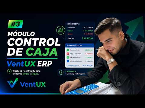 3. Módulo Control de Caja | VentUX ERP