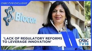 Biocon Executive Chairperson Kiran Mazumdar Shaw Bats For Regulatory Reforms | CNBC TV18 