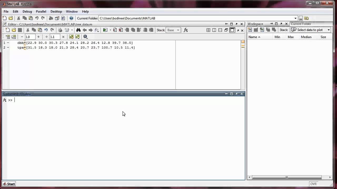 Matlab M-Files 01 - Script Files