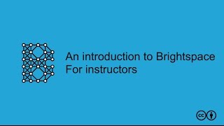 Brightspace - an introduction for instructors