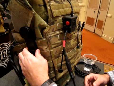 Tactical Command Industries TCI Liberator III Tactical Headset with Push-To-Talk (PTT) Button