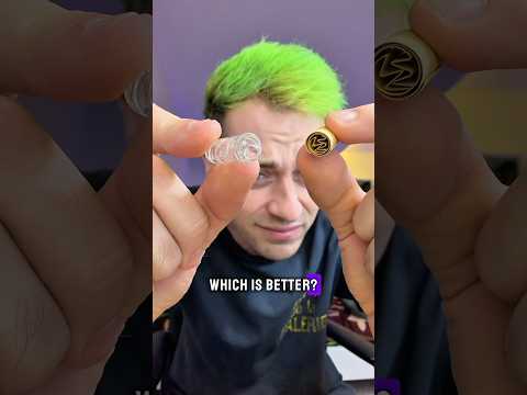 Glass tip VS Cardboard tip