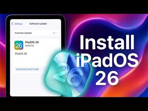 How To Install iPadOS 26 – How To Update iPad To iPadOS 26 Tutorial
