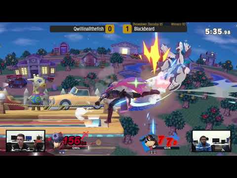 Throwdown Thursday 85 - Winners R3 - (Pokemon Trainer/Ike)Qwillinallthefish vs Blackbeard(Duck Hunt)