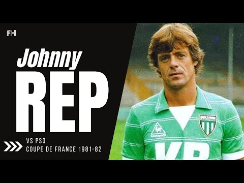 Johnny Rep ● Skills ● PSG 2-2 AS Saint-Étienne (8:7) ● Coupe de France 1981-82