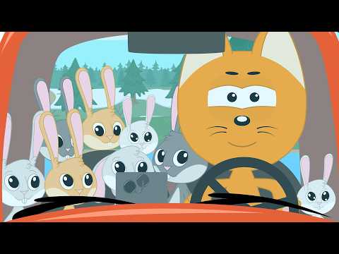 Котенок Котэ и Волшебный гараж - КУЗНЕЧИК - Мультик для детей малышей про машинки