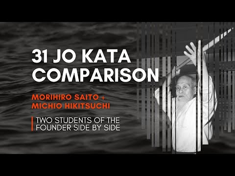 31 JO KATA COMPARISON - Saito + Hikitsuchi 🔥  𝗧𝗔𝗞𝗘𝗠𝗨𝗦𝗨 𝗔𝗜𝗞𝗜𝗗𝗢 𝗢𝗡𝗟𝗜𝗡𝗘 𝗗𝗢𝗝𝗢