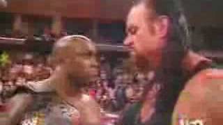 John Cena,The Undertaker, Shawn Micheals, Randy Orton,Edge, batista ,and bobby lashley segment