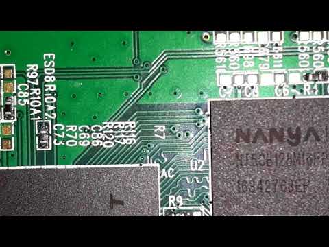 The C64 Mini - Close-up of its PCB Board