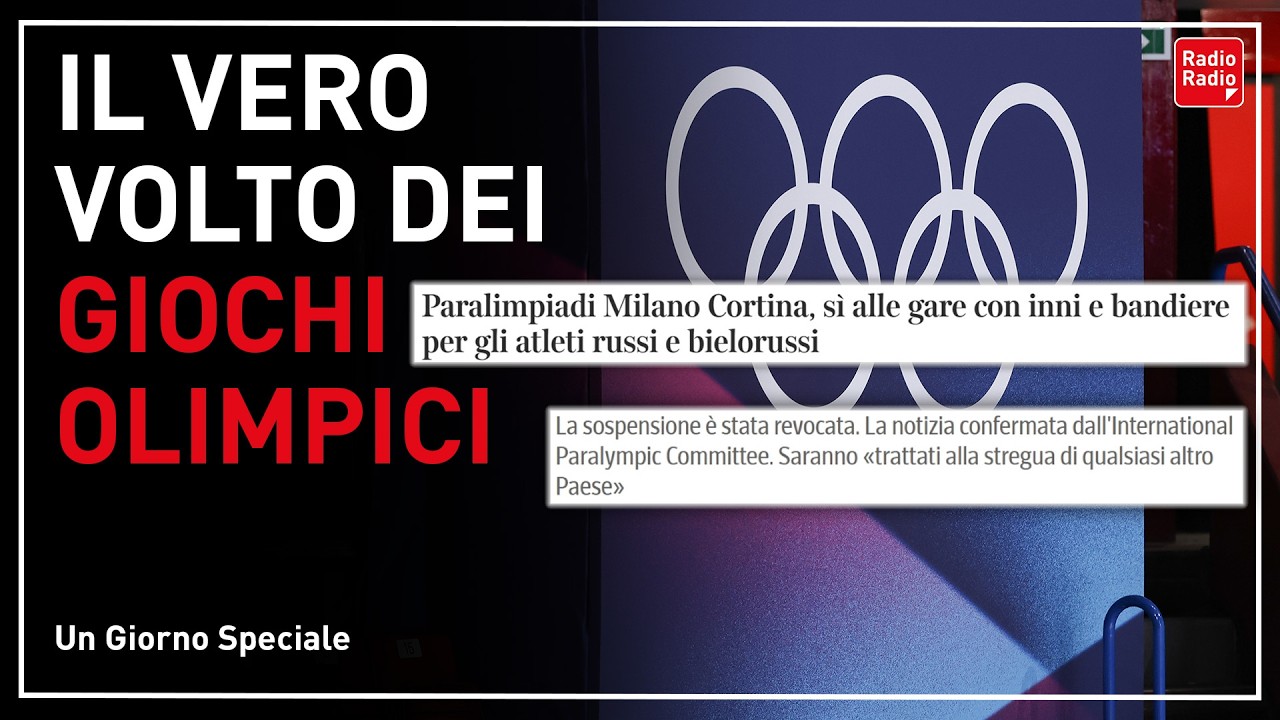 REINTEGRATI ALLE PARALIMPIADI, SVOLTA CLAMOROSA: IL CASO RUSSIA-BIELORUSSIA | Fabio Duranti