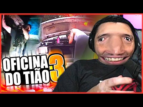 Tente não rir | Oficina do Tião 3 | JEFFINHO REAGINDO @BielaTurbo