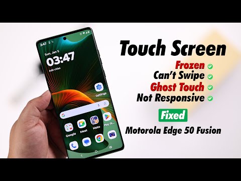 Motorola Edge 50 Fusion: Touch not Working? - Fix Unresponsive, Frozen Screen!