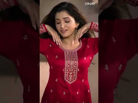 Vinay Fashion Aanchal Silk Georgette Wholesale Designer Salwar Suit Catalog – product video thumbnail