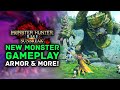 New Monster Hunter Rise Sunbreak Gameplay! Garangolm, Lunagaron Moves, Layered Armor & More!