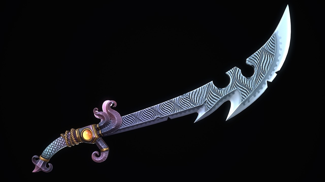 Sea Splitter Blade 3D Model