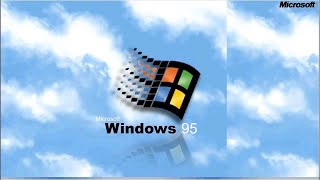 Preparing to install Windows 95.