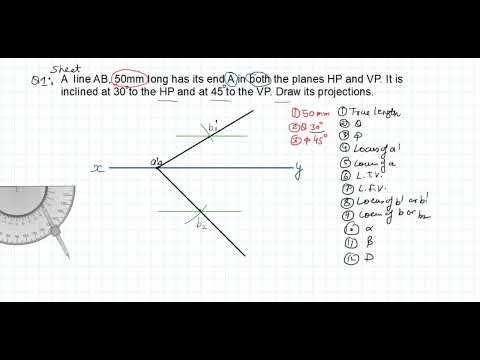 Projection of Line Q1 Sheet 4