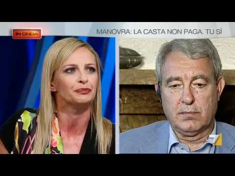 IN ONDA 15/07/2011 - Manovra: la casta non paga, tu si.