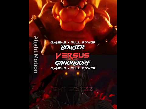 Bowser Vs Ganondorf | #edit #bowser #vs #ganondorf #shorts #fyp #mario #legendofzelda #foryou #1v1