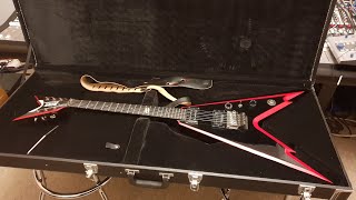 Video thumbnail for DEAN KOREAN DIMEBAG RAZORBACK V BLACK WITH RED BEVELS DIME PANTERA SIGNATURE GUITAR REVIEW VIDEO by Essex Recording Studios