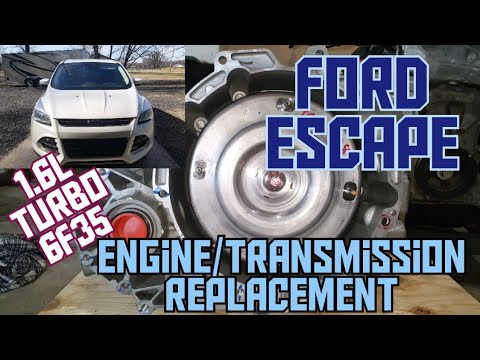 Thumbnail for Ford Escape 1.6L turbo engine & 6F35 transmission replacement 2013-2016 by Ford Escape