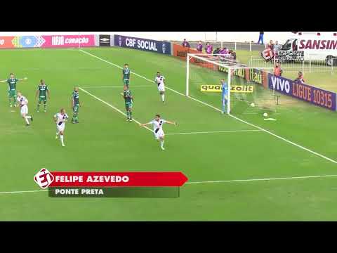 Ponte Preta 2x1 Palmeiras - Campeonato Brasileiro 2016