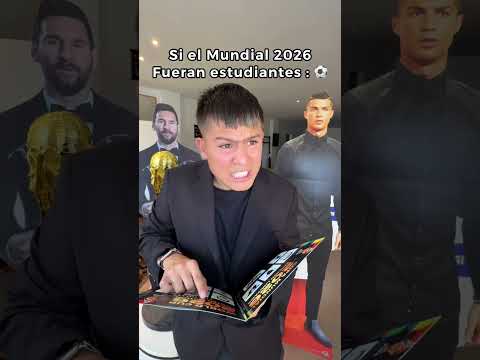 POV: Si El Mundial 2026 Fueran Estudiantes (Se va Messi , Ronaldo , Neymar) 😂🚀 Paul Ferrer #short
