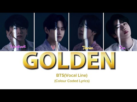 (AI Cover)-BTS Sing "Golden"By HUNTRIX(Colour Coded Lyrics)