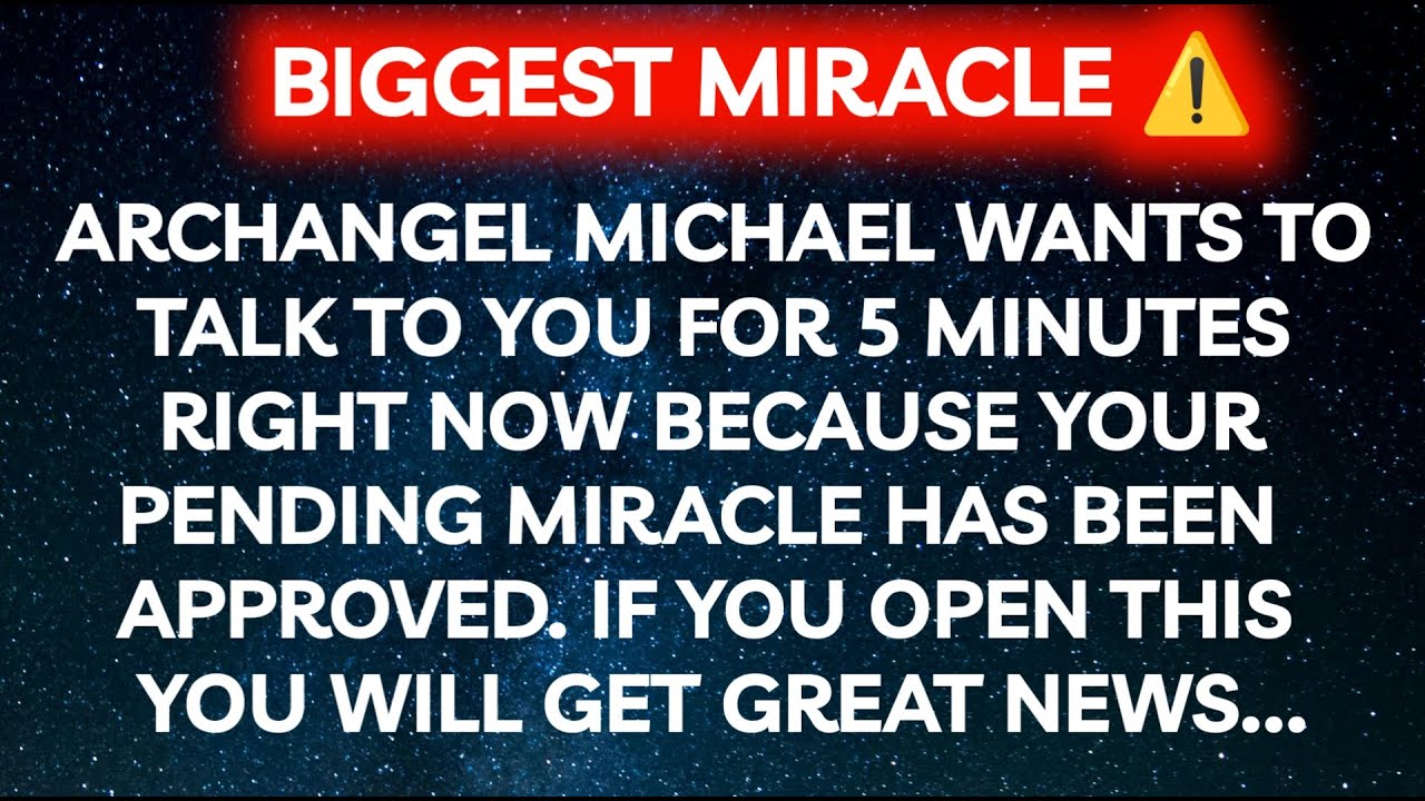 Archangel Michael Wants To Talk To You For 2 Minutes Right Now As... Angel Message Universe Message