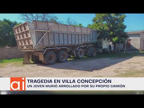 Tragedia en Villa Concepción: murió un hombre atropellado por su camión