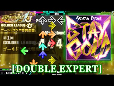 【DDR A3】 STAY GOLD [DOUBLE EXPERT] 譜面確認＋クラップ
