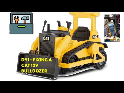 Cat bulldozer 12V D9 RIDE ON - Fixing/Troubleshooting