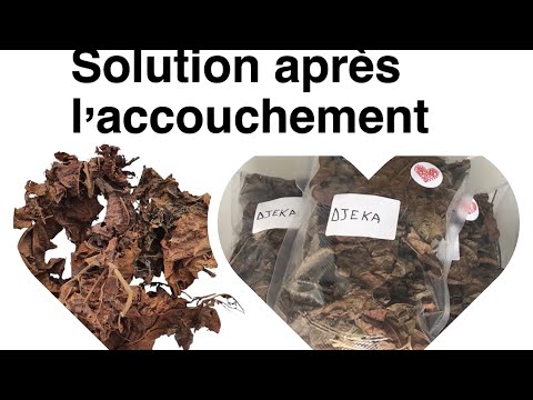 Djeka leaves are very effective after childbirth for European and African mothers, of course 👌